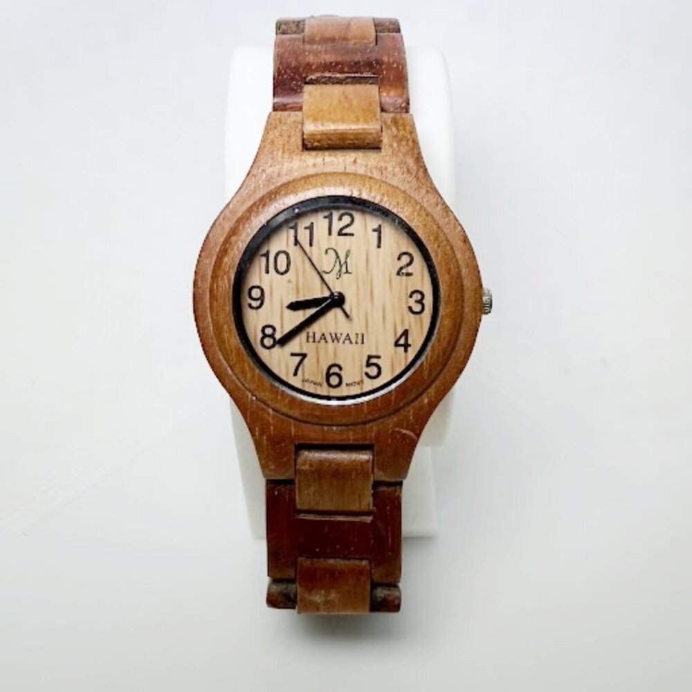 Charity Sale - Martin & MacArthur Koa Wood Watch by Tense - Full Collector’s Set
